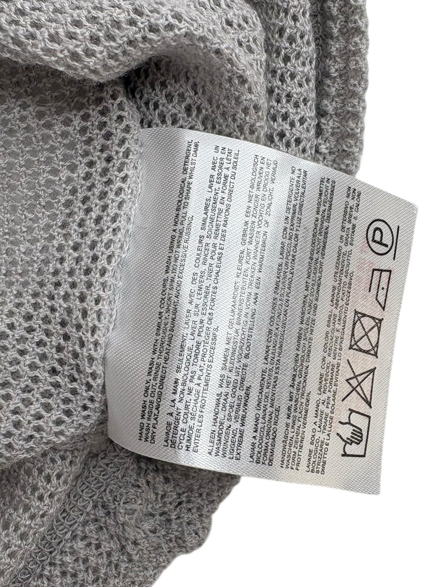 Jumper1234 Gray Knit Tank Top Size S