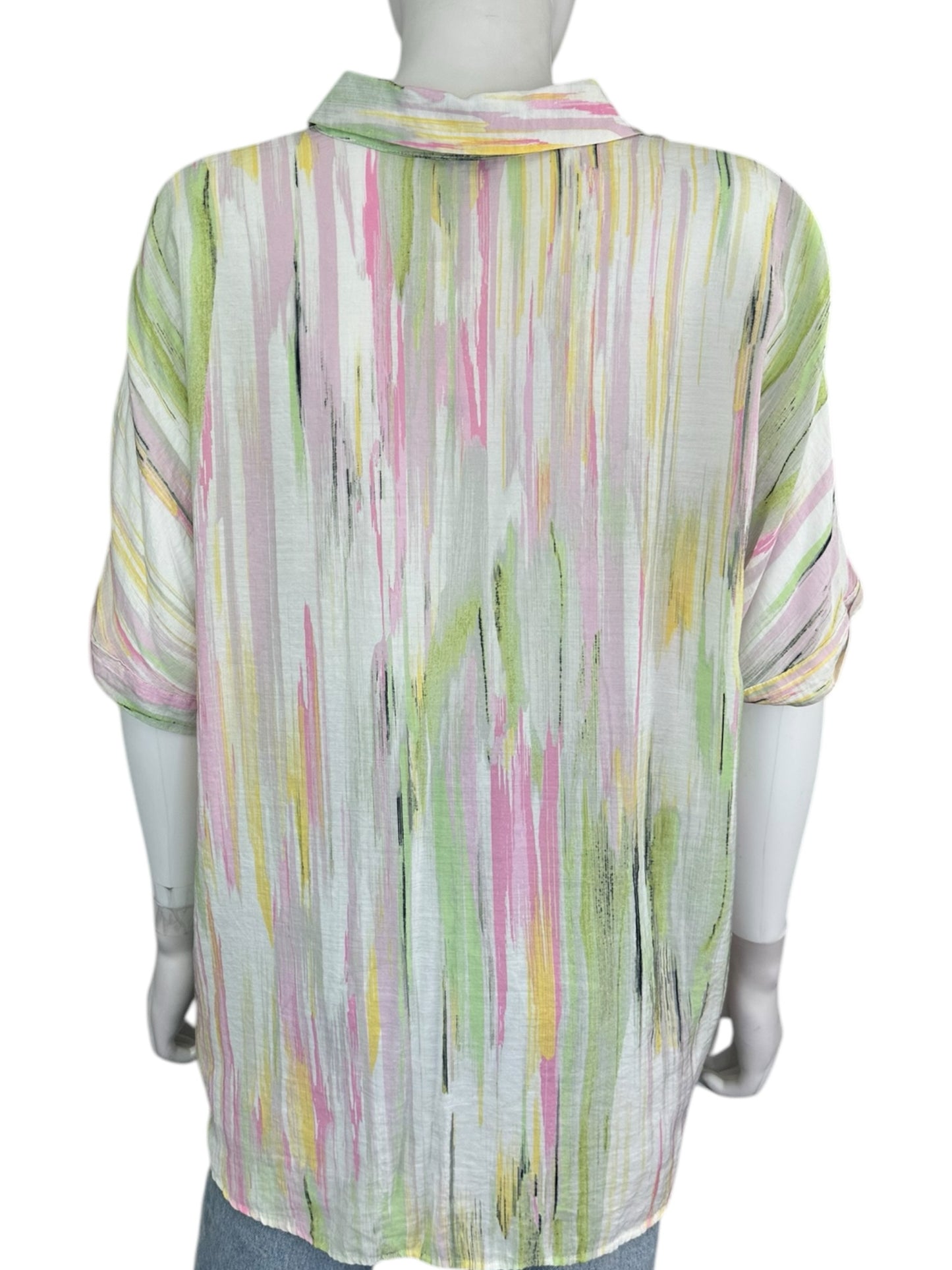 ZOZO Pastel Colored Blouse Size L