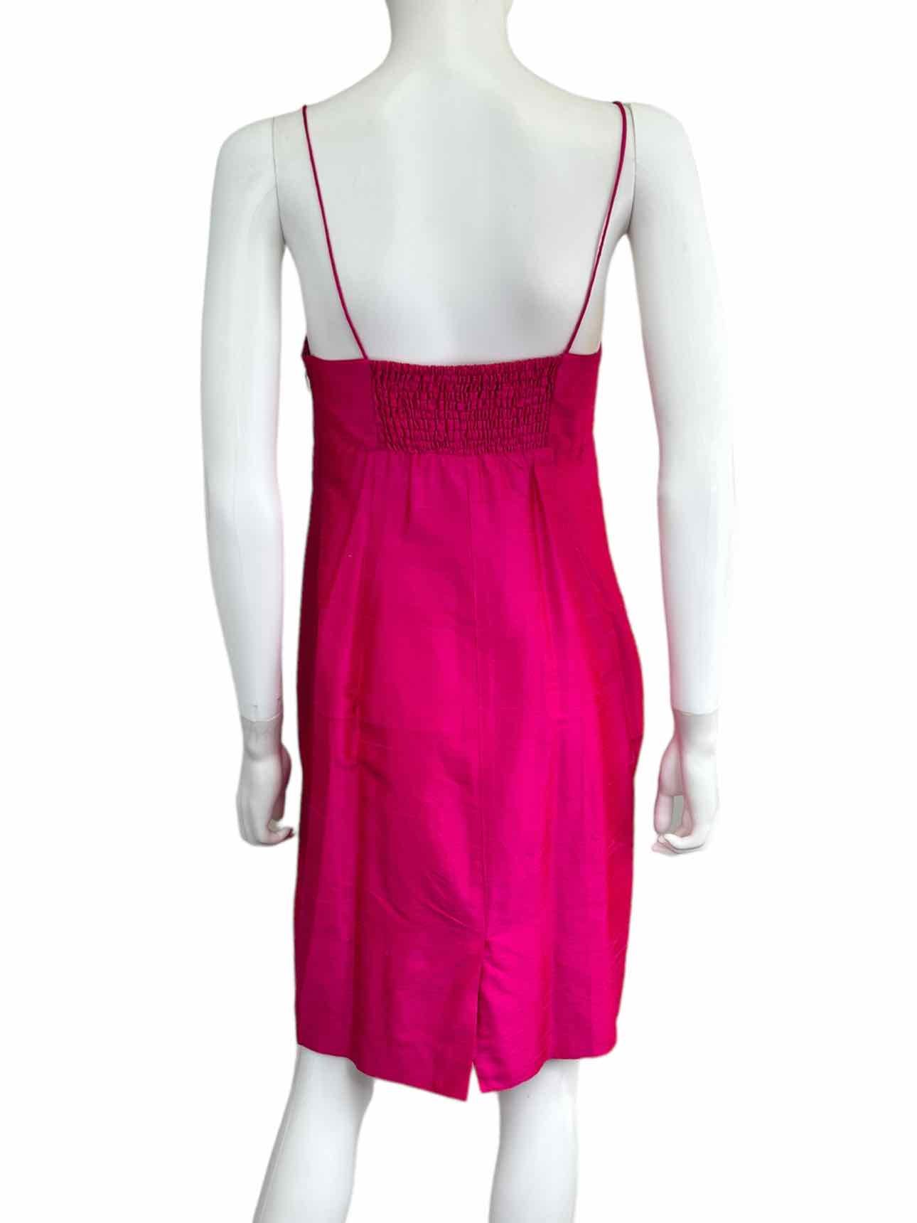 Donna Morgan 100% SILK Pink Cocktail Dress Size 8