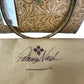 Patricia Nash Tan Floral Designer Handbag