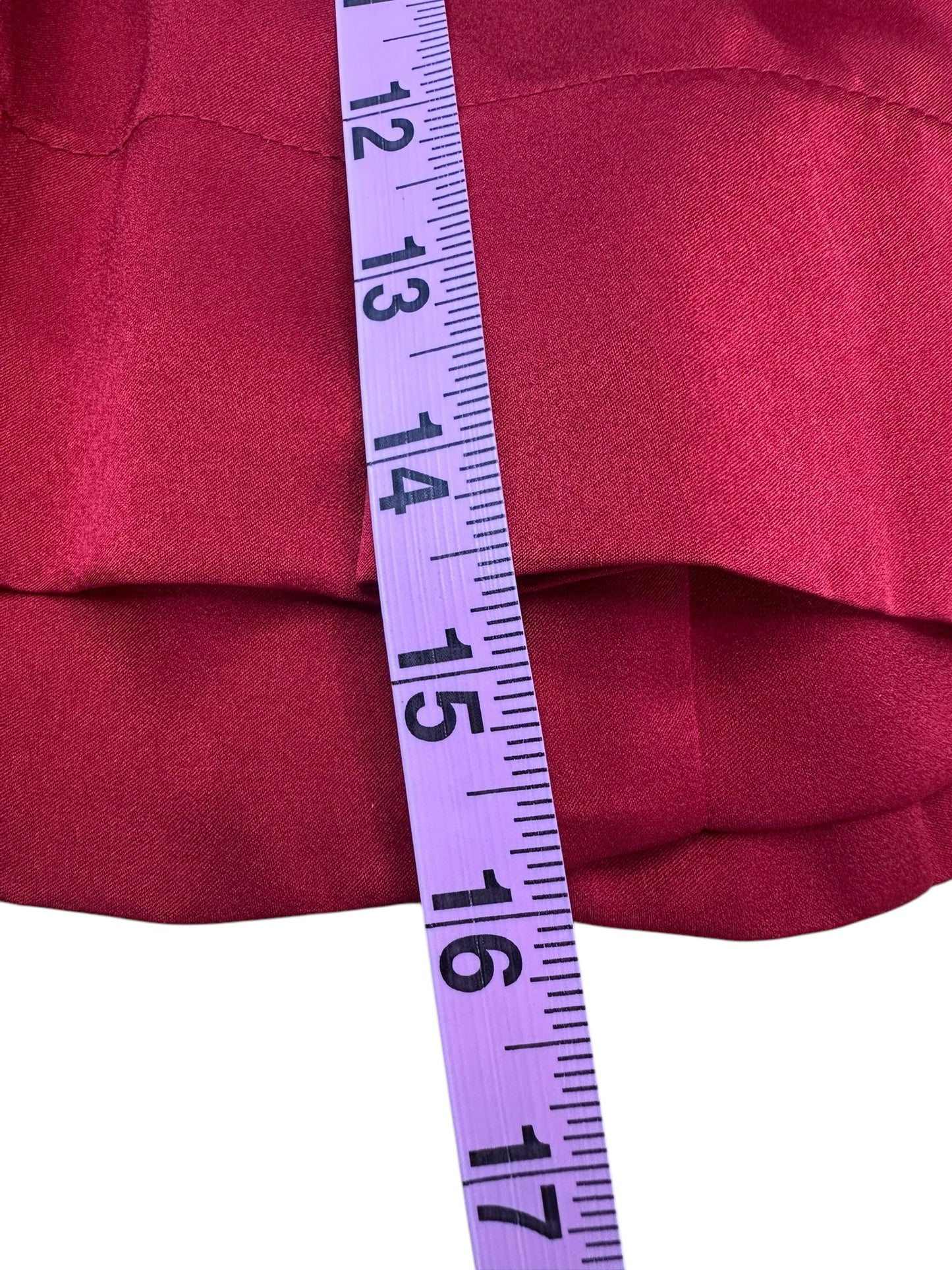 KOCH Red High Waisted shorts Size S