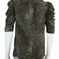FRAME 100% Silk Leopard Print Top Size XS