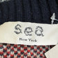 SEA New York Ayla Fair Isle Sweater Cardigan Size S
