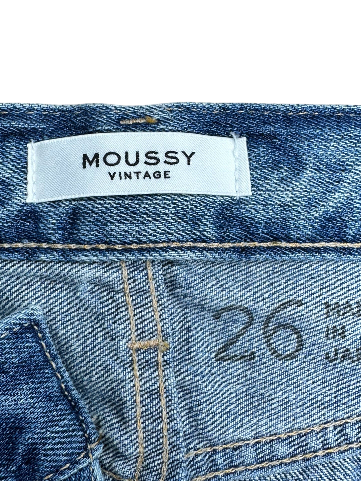 Moussy Vintage NWT EVANS Tapered Mid Rise Jeans Size 26