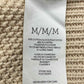 cabi Cream Cable Knit Sweater Size M