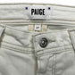 PAIGE White Sarah Slim Jeans Size 27