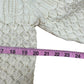 Moon River Two Piece White Knit Set Size M