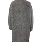 DOEN 100% Virgil Wool Houndstooth Check Dover Coat Size XS
