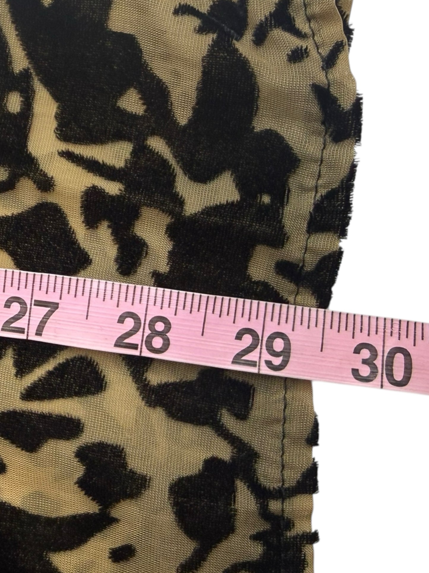 Joseph Ribkoff Black Velvet Burnout Tunic Size 8