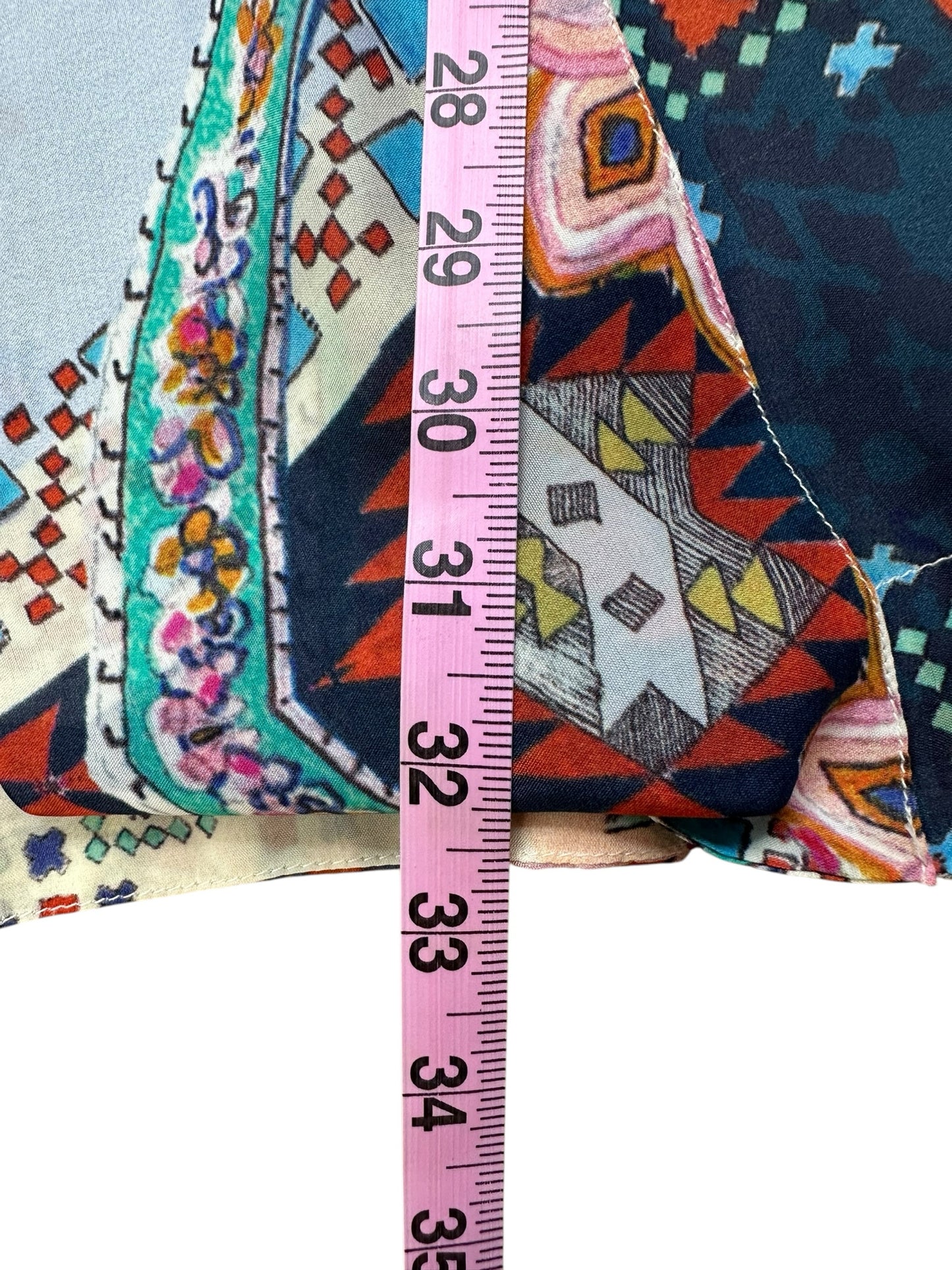 Johnny Was Multi colored Paisley Print Kimono/Wrap Size S