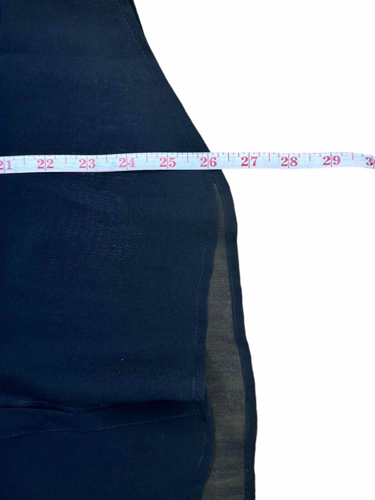 joie Size L Black 100% Silk Button-down Shirt