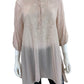 Johnny Was Blush Embroidered Tunic Size M