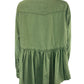 We the Free Green Peplum Jacket Size S