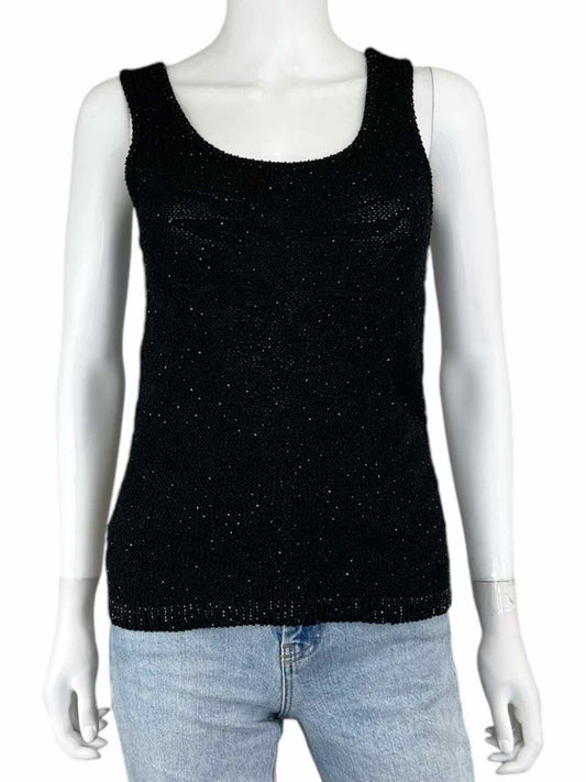 ESCADA Wool Blend Beaded Tank Size 34