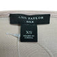 Ann Taylor 100% Silk Pink Blouse Size XS