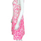 Lilly Pulitzer Pink and White Mini Dress Size XL