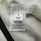 White House Black Market Black Lace Cocktail Dress Size 8