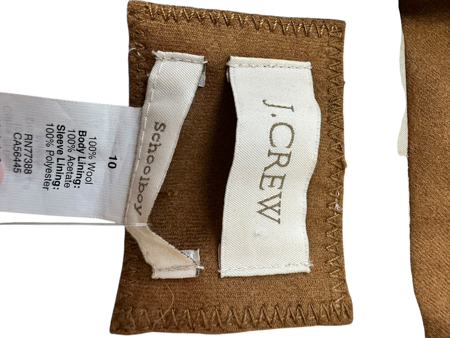 J. Crew Tan Blazer Size M