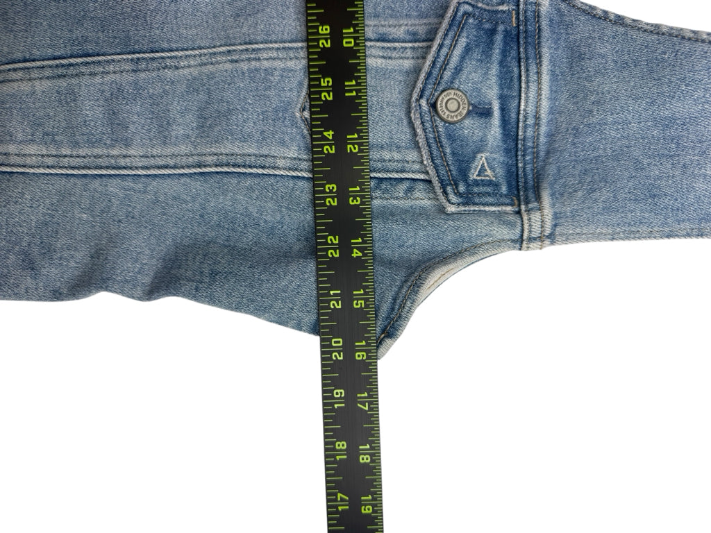 HIDDEN NWT Blue Fitted Denim Vest Size S