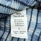 MIND TRAVELER NWT Blue Gingham Check Chia Blouse Size L