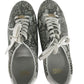 PAIGE Snakeskin AMY Lace-up Sneaker Size 8