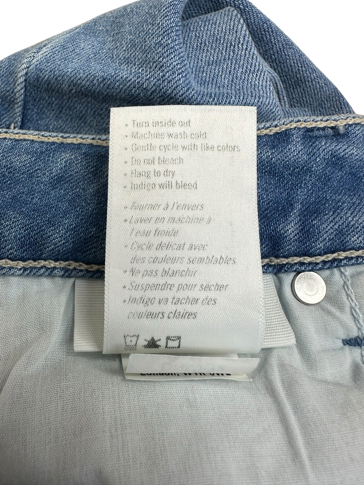 PAIGE Blue Verdugo Ultra Skinny Jeans Size 27
