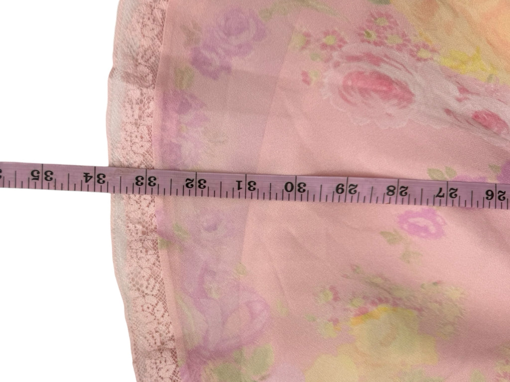 LOVE SHACK FANCY NWT Pink Floral Print Serima Dress Size XS