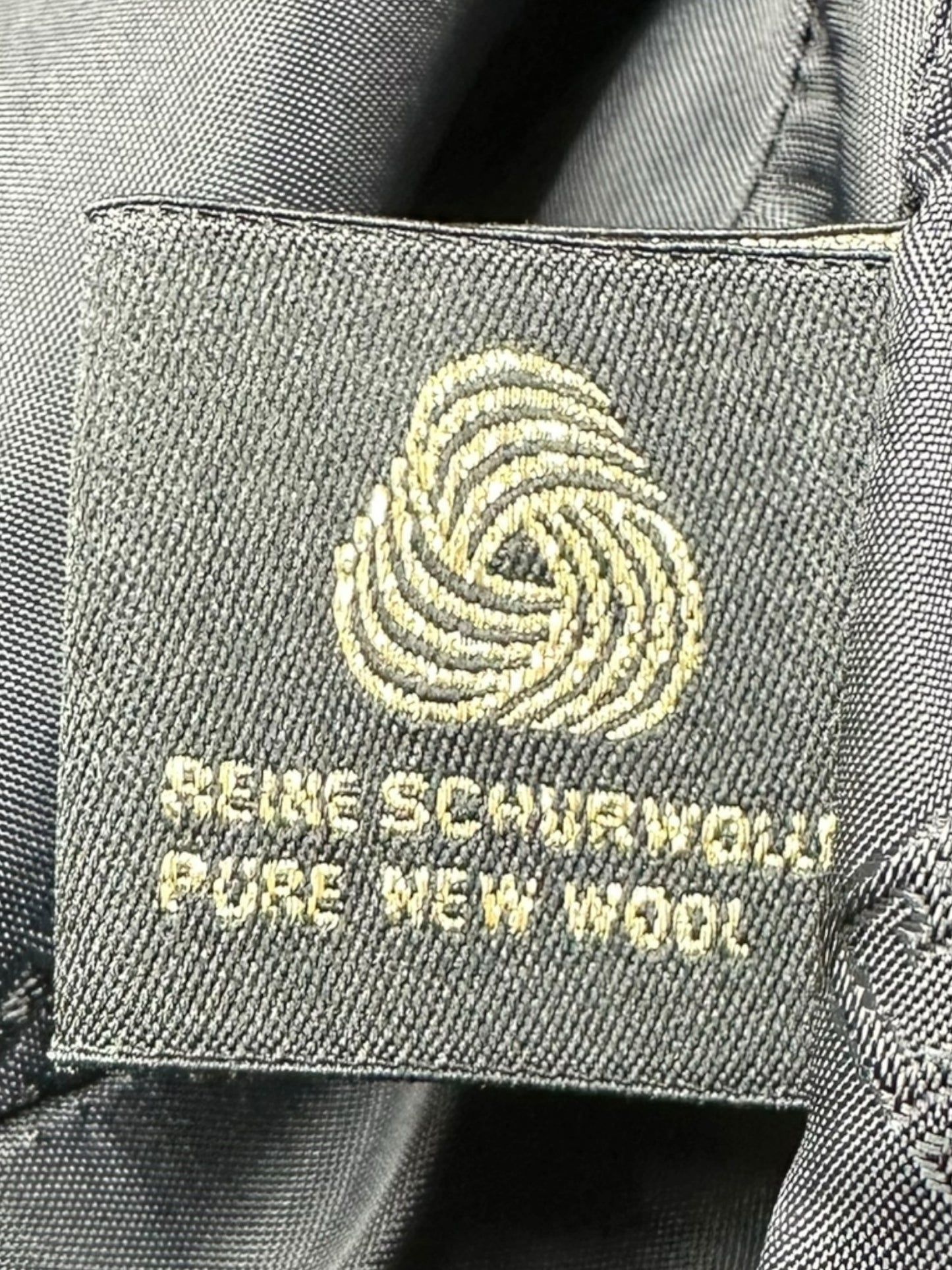 ESCADA Black Pure Wool Dress Jacket Size M