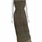 MINKPINK Gold Metallic Cocktail Dress Size M