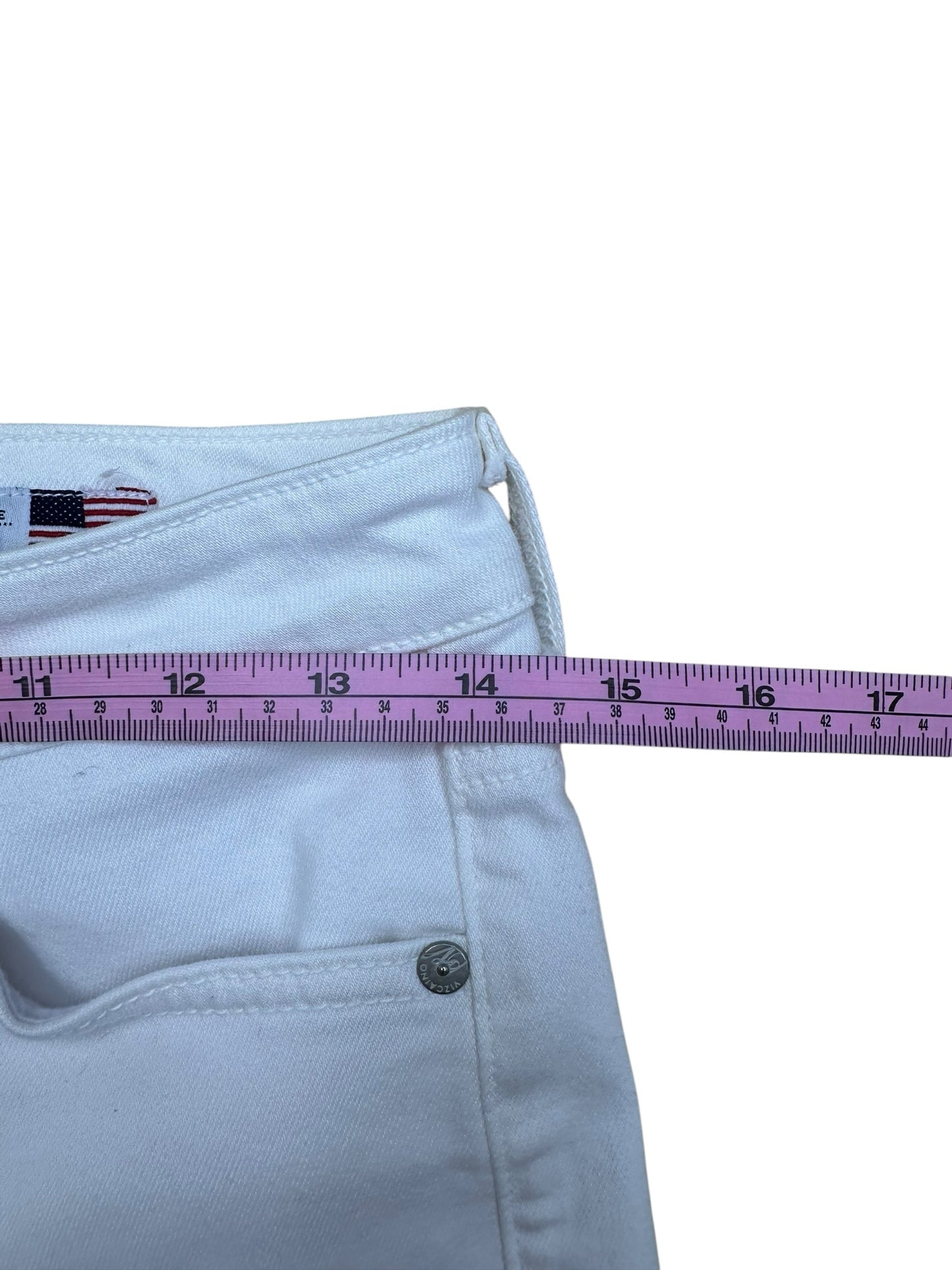 VIZCAINO White Skinny Jeans Size 4
