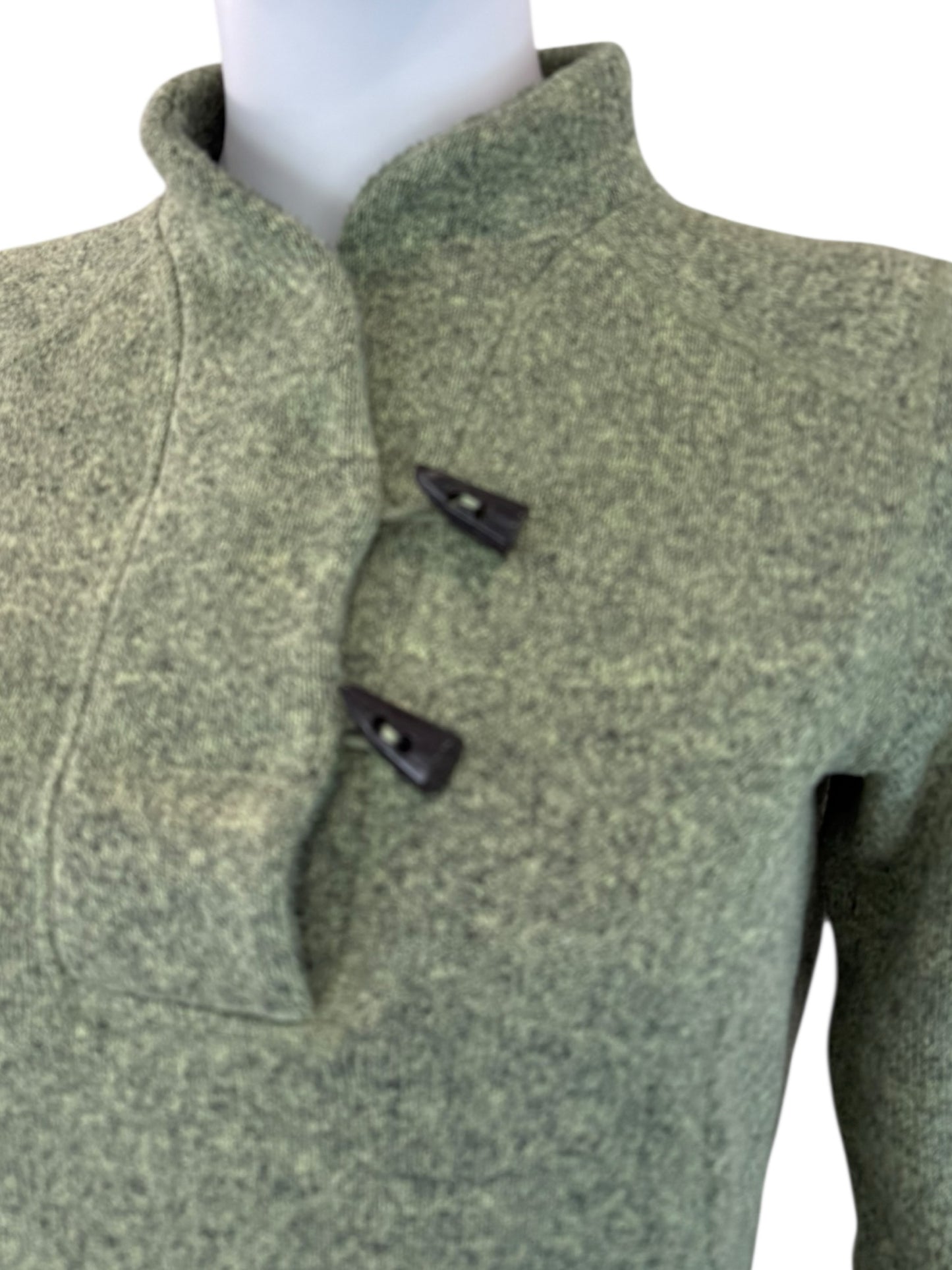 North Face Green Mountain Knit Sweatshirt Size S