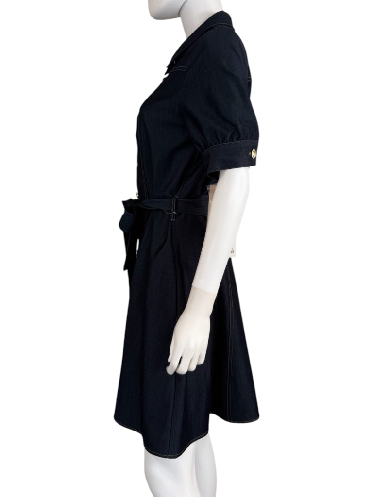 Nanette Lepore NWT Blue Chambray Shirt Dress Size 6