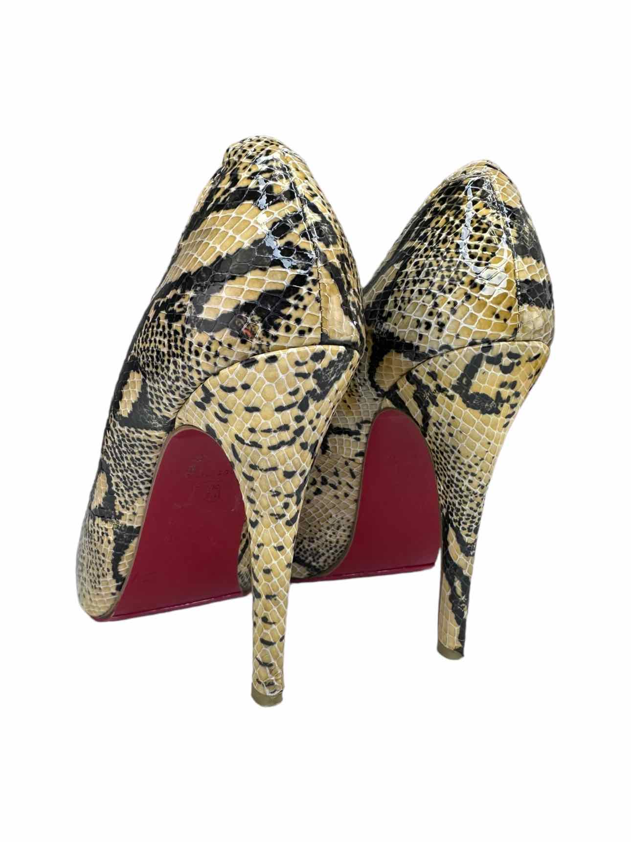 Christian Louboutin Lady Python Stiletto Pumps Size 38