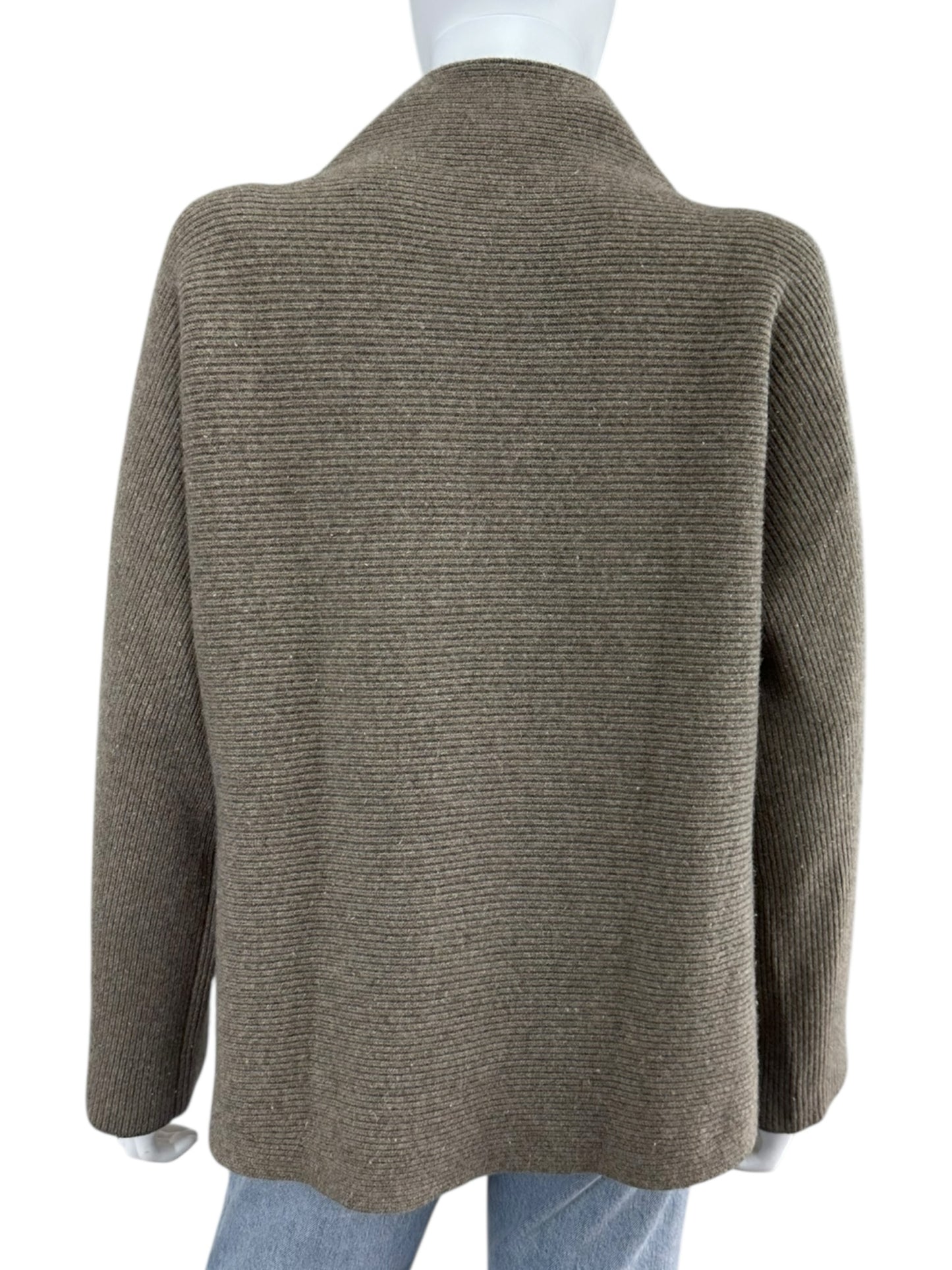 vince. Brown Wool Cashmere Sweater Size M Sweater