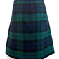 J. Crew Blue Tartan Plaid Pencil Skirt Size 14