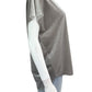 GF Collection Gray Velvet Blouse Size L