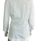 LAFAYETTE 148 NEW YORK White Poplin Top Size 12