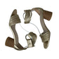 PAIGE Gold Strappy Sandals Size 9