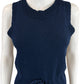 sundays NWT Navy Allison Sweater Mini Dress Size XS