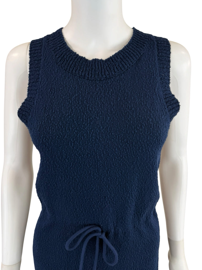 sundays NWT Navy Allison Sweater Mini Dress Size XS