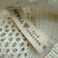 Spell Ivory Open-Knit Maxi Dress Size XS