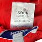 KOCH Red Satin Jogger Pants Size XS