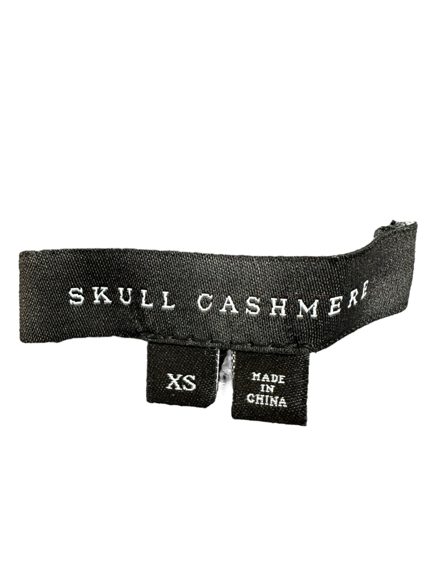 SKULL CASHMERE 100% Cashmere Gray Sweater Size XS