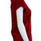 Rag & Bone NWT Red Camo Knit Top Size M