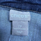 Chico's Size L Jacket - Denim