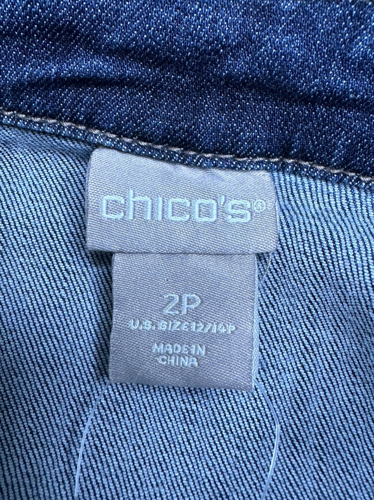 Chico's Size L Jacket - Denim