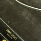 JIMMY CHOO Black Leather Oversized Sierra Convertible Cluch Handbag