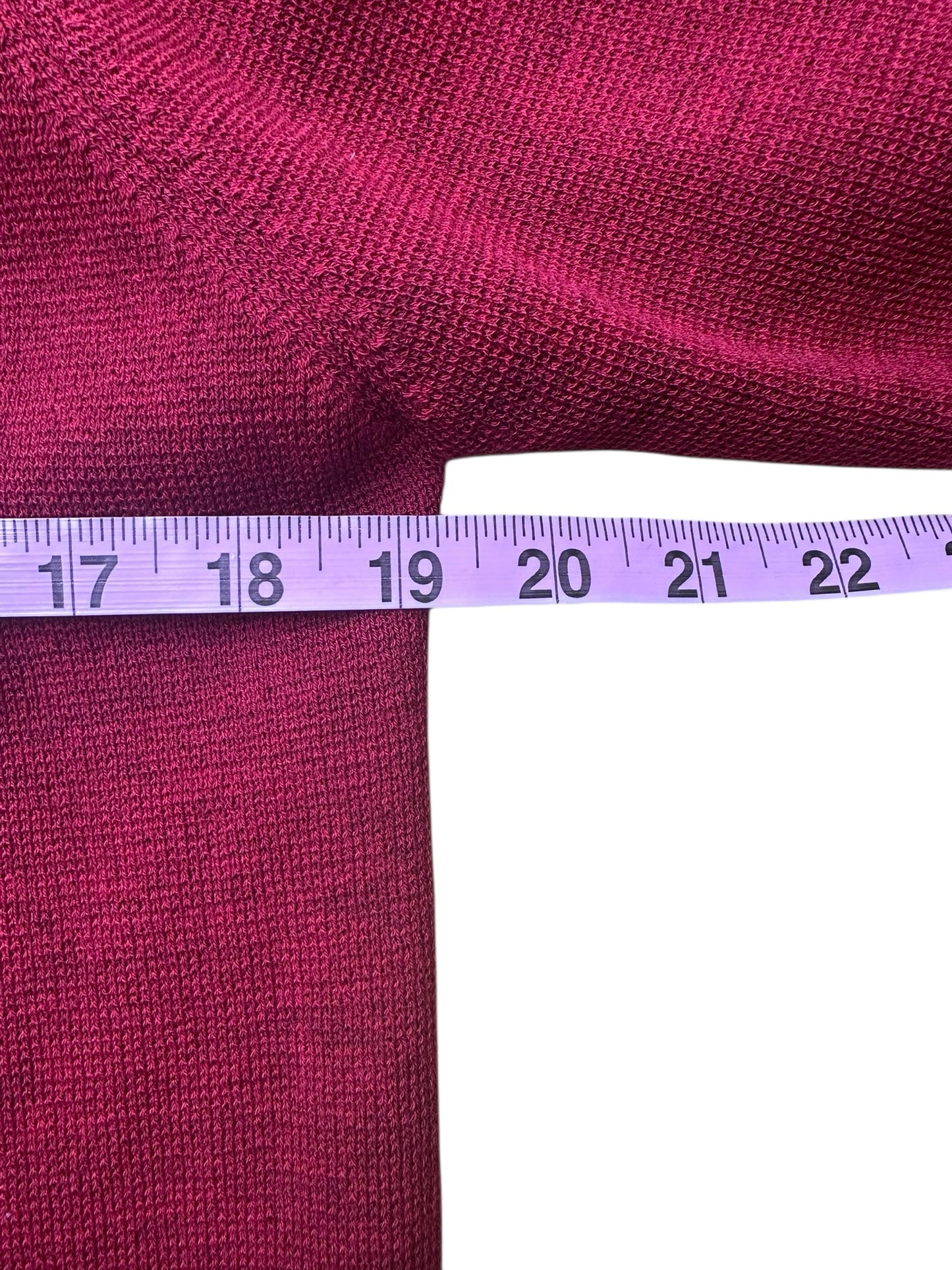 EILEEN FISHER Red 100% Wool Sweater Duster Cardigan Size M