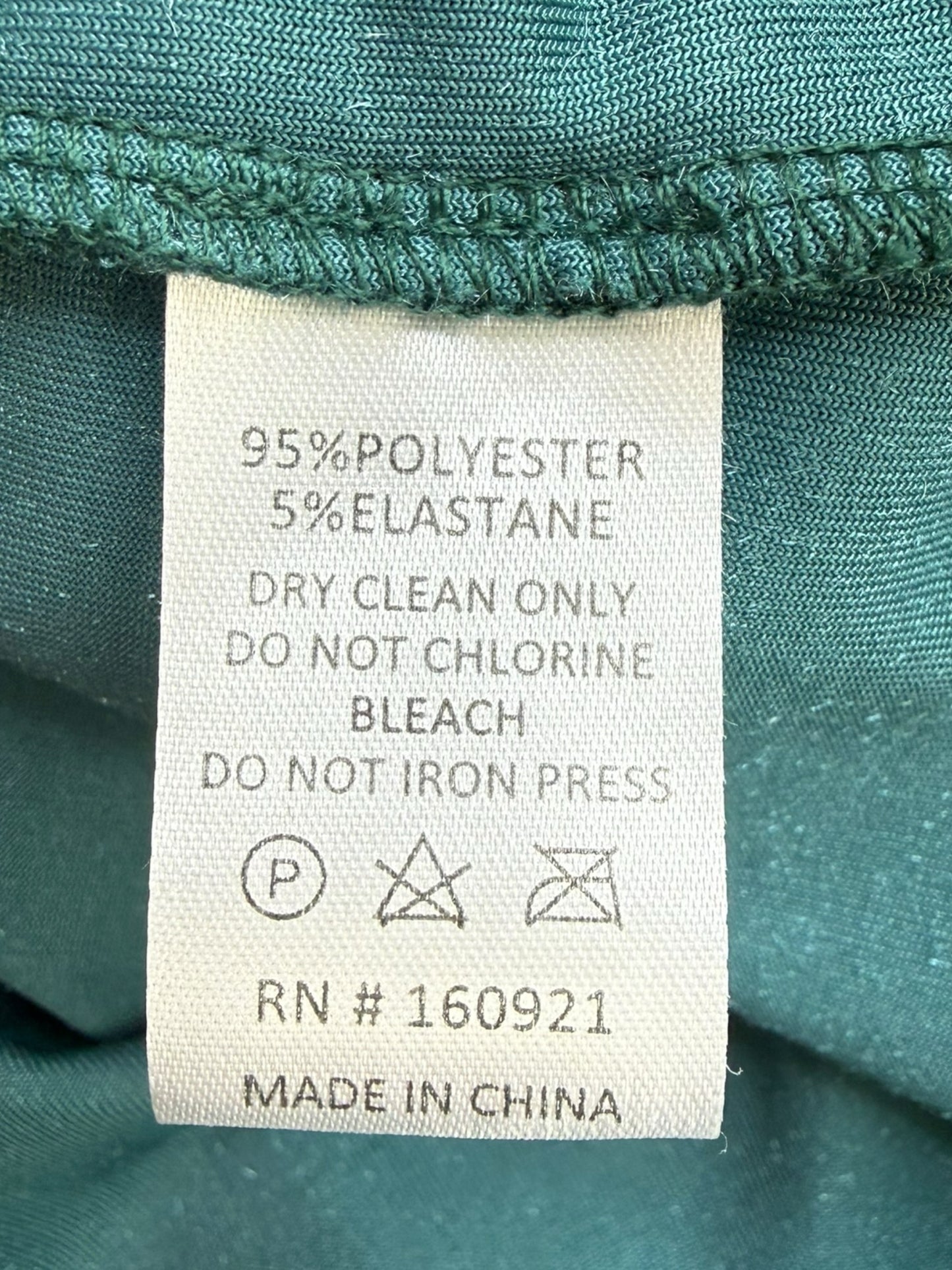 S'edge Green Jewel Celeste Blouse Size S