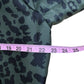 CHRLDR Green Leopard Satin Bomber Jacket Size M
